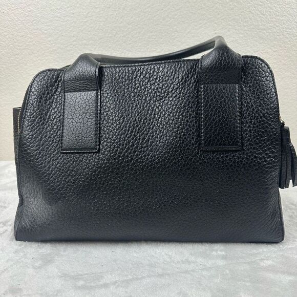 Kate Spade Southport Avenue Lydia Satchel Bag Black Pebbled Leather Top Handle - Picture 2 of 16